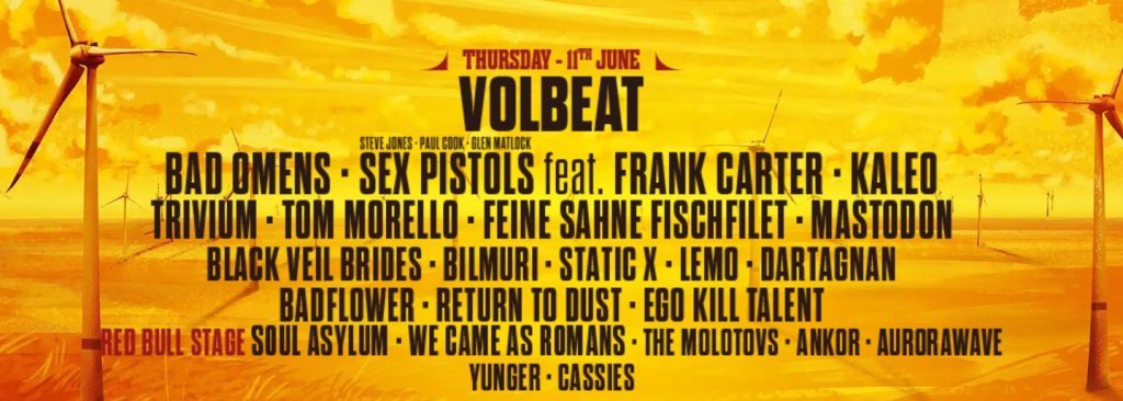 Lineup Donnerstag
